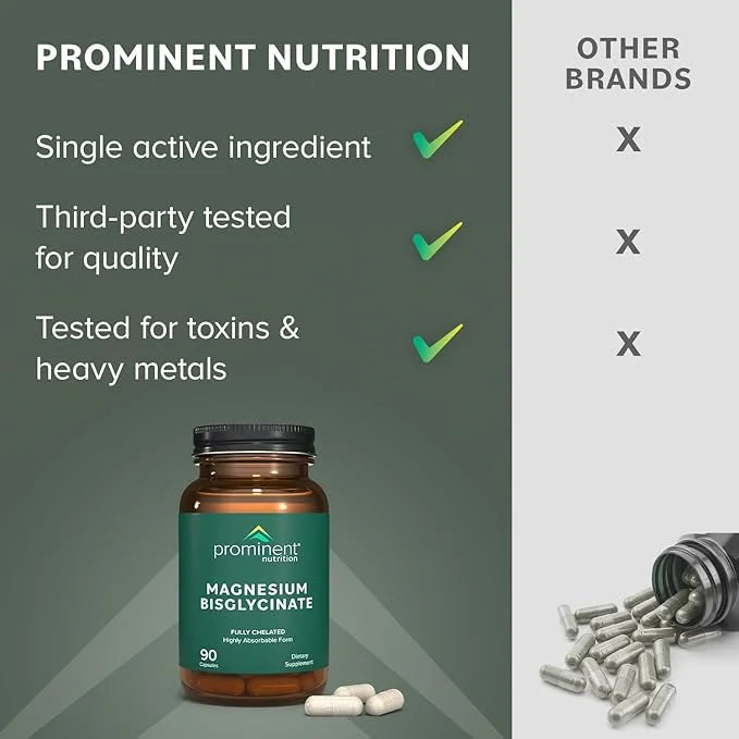 Magnesium Bisglycinate Capsules 240 mg, 45 Day