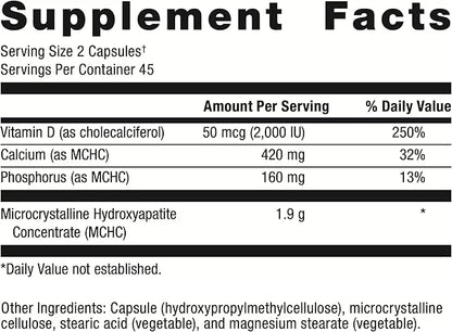 Metagenics Bone Builder Forte 2000 IU 90 Capsules