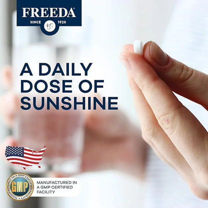 FREEDA Vitamin D3-3000 IU 100 Tiny