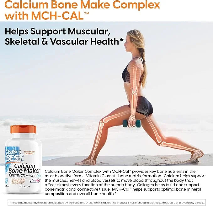 Doctor's Best Calcium Bone Maker Complex 180 Caps