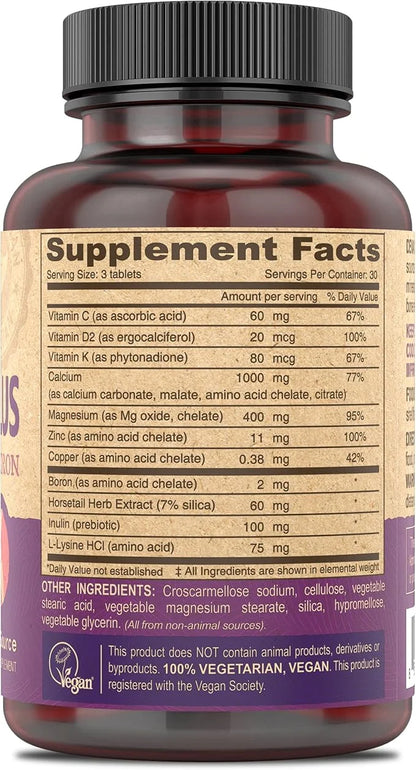 DEVA Vegan Calcium Magnesium Supplement Plus, 90-Tablets, 2-Pack 2-Pack