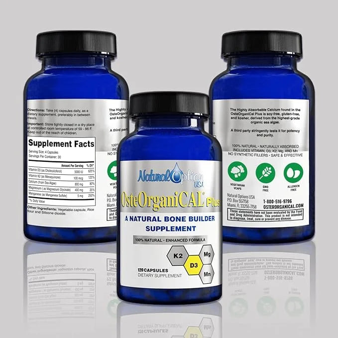 Plus - Organic Plant Base Source D3, k2, k2, Magnesium (720 Count) 6
