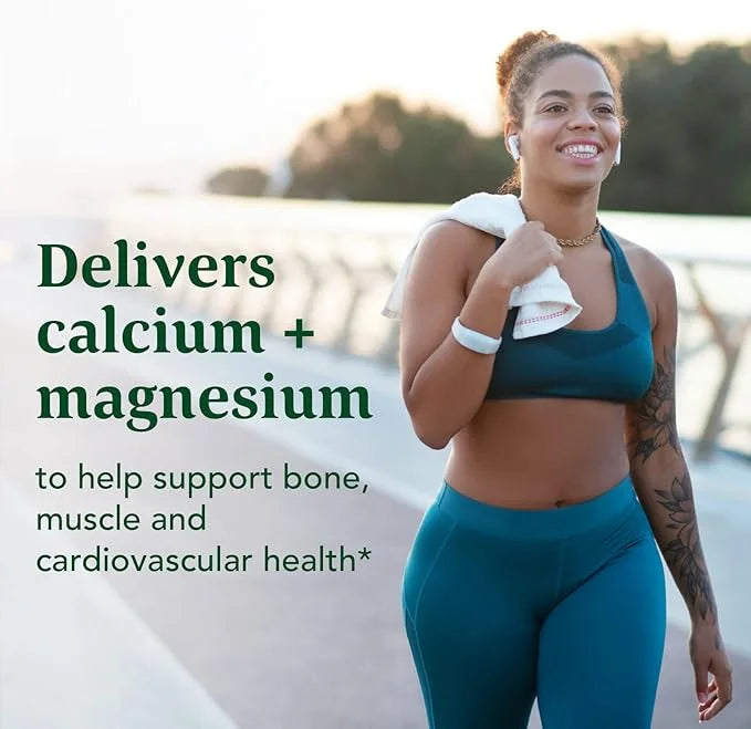 MegaFood Calcium Magnesium Supplement 90 Tabs (30 Servings)