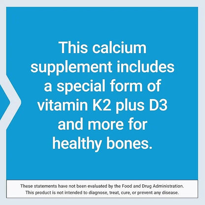 Life Extension Bone Restore Elite Calcium K2, calcium, D3, magnesium, K2, for 120 capsules