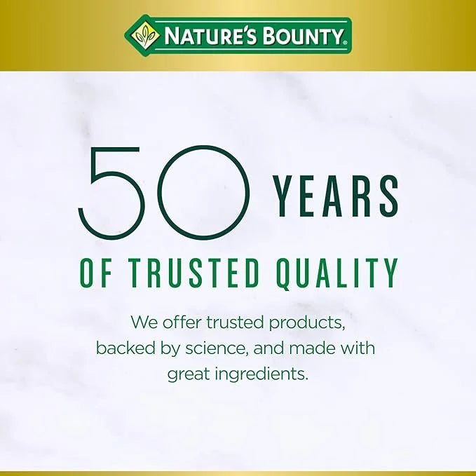 Nature's Bounty Calcium Plus 500 mg D3, Immune 300 Tablets