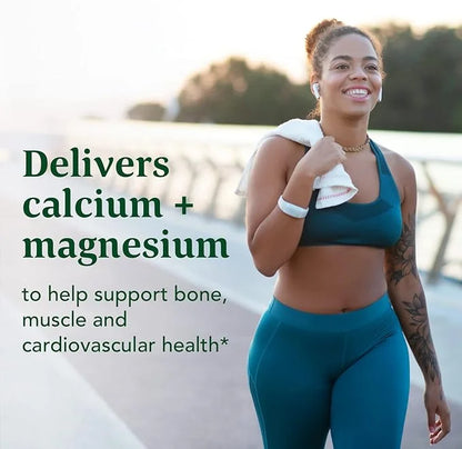 MegaFood Calcium Magnesium Supplement 60 Tabs (20 Servings)