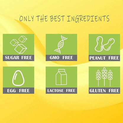 Magnesium Glycinate Gummies 500mg with Magnesium 500mg, Easy D3, High