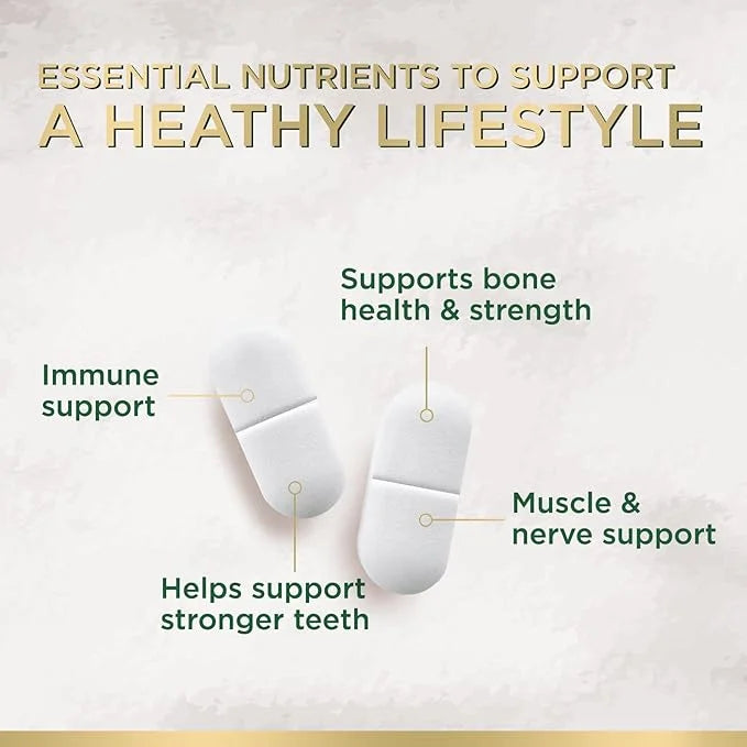 Calcium 1200 mg with Vitamin D3, 120 Tablets