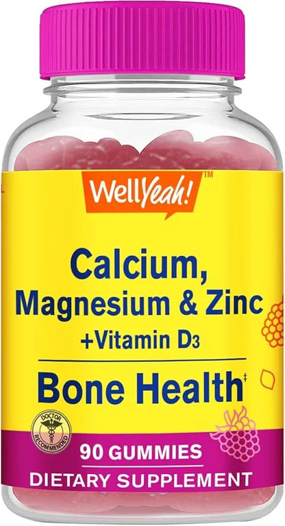 Calcium, Magnesium, Zinc + Vitamin D3 90 Count
