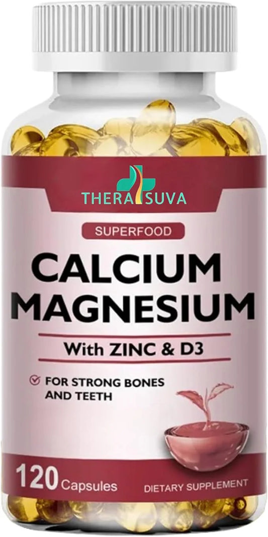 Extra Strength 4-in-1 Calcium + Magnesium D3 + 120 SoftGels, 60 Day