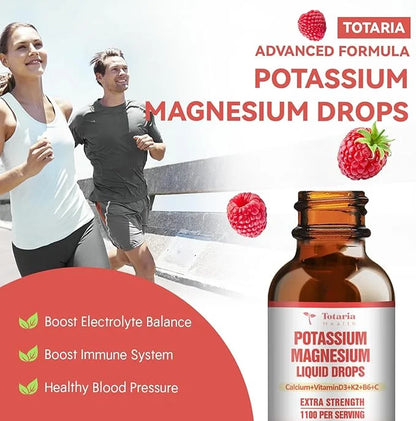 Potassium Magnesium Supplement Triple Complex Magnesium