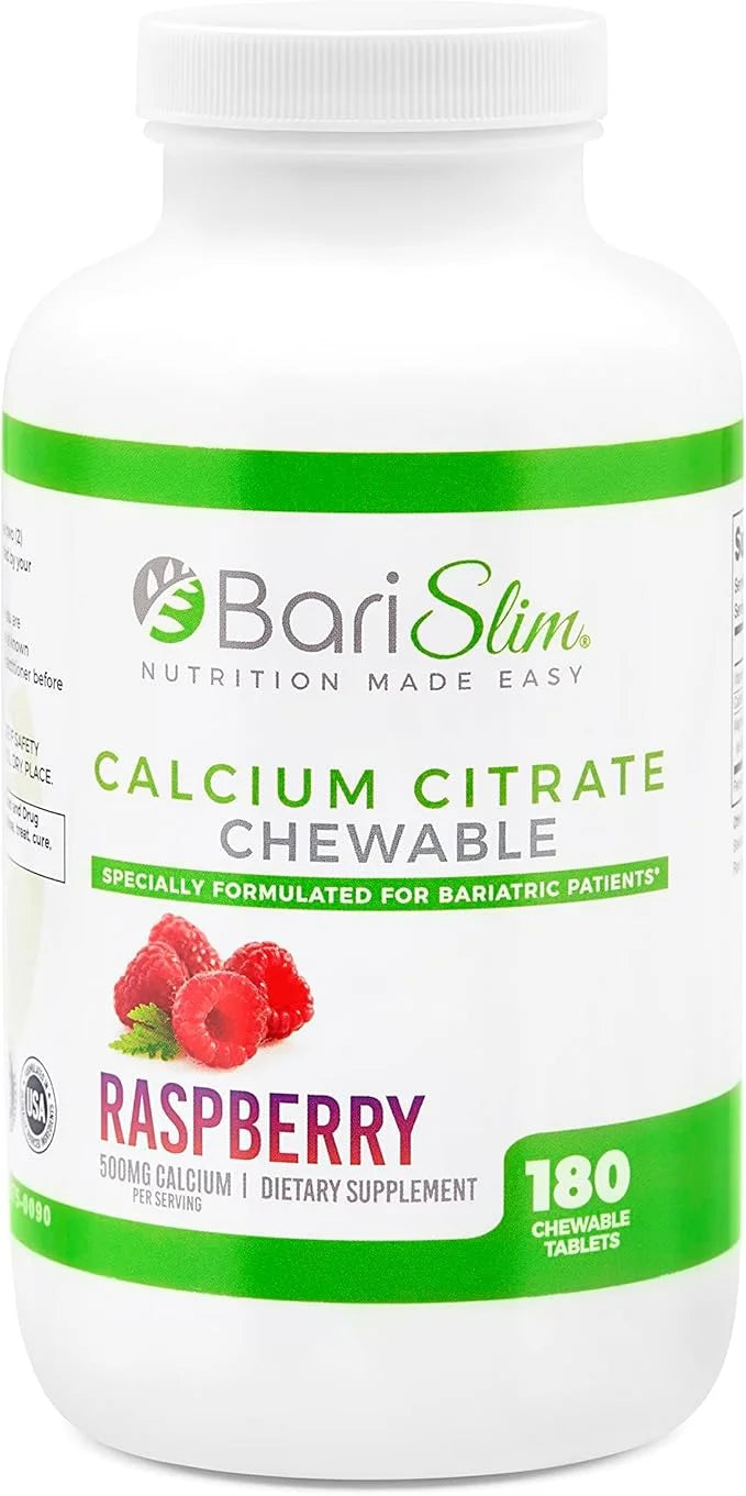 BariSlim Bariatric Calcium Citrate with Magnesium 500mg Calcium