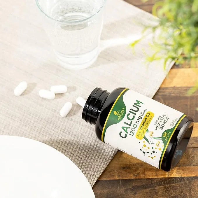 Calcium 1200 mg with Vitamin D3, 180 Tablets