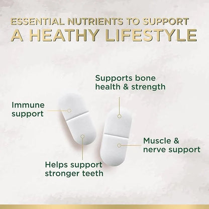 Calcium 1200 mg with Vitamin D3, 60 Tablets