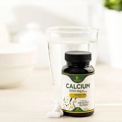 Calcium 1200 mg with Vitamin D3, 60 Tablets