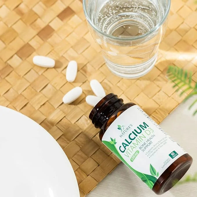 Calcium 1200 mg Plus Vitamin D3, 60 Tablets