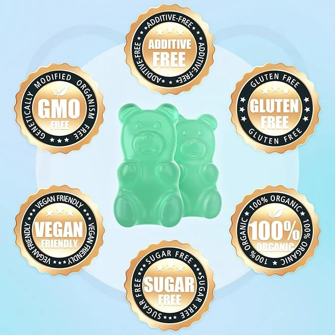 Calcium Magnesium Zinc Gummies for Women, 600 mg D3,B6,B12 for 120 Gummies