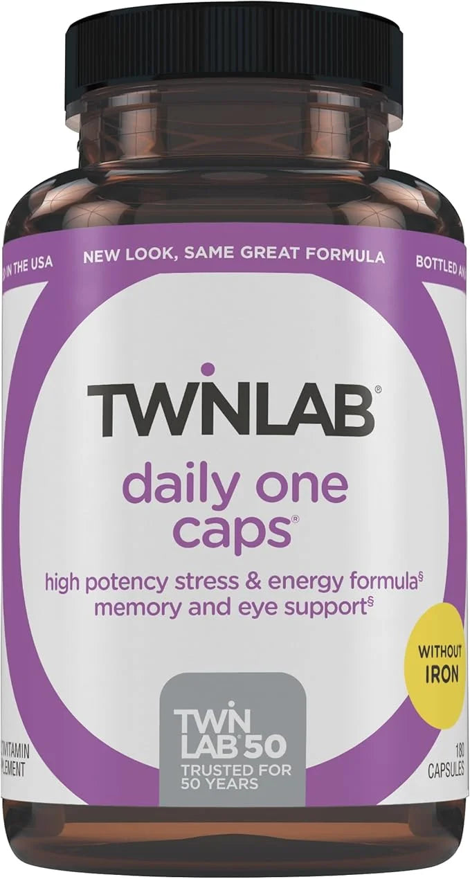 Twinlab Daily One Caps without Iron 180 Capsules