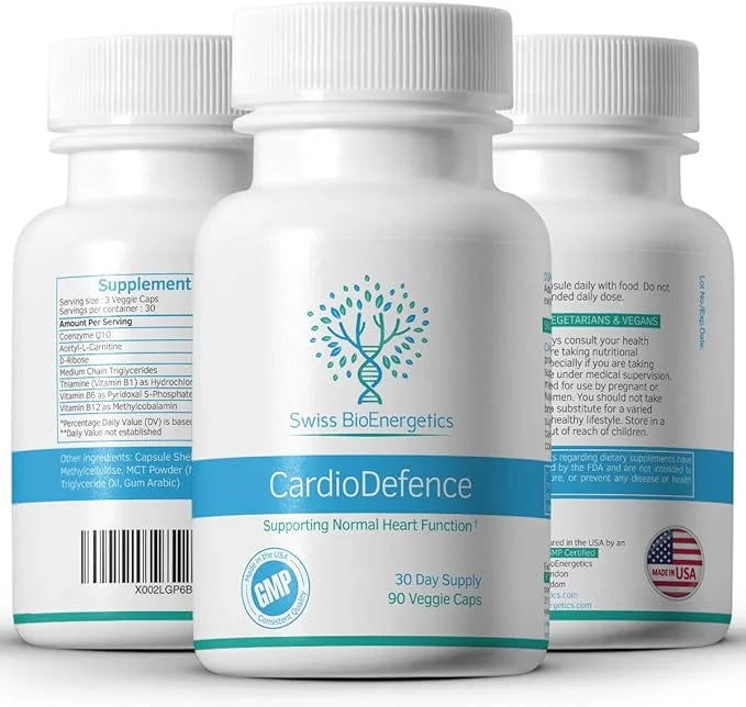 CardioDefence – 90 Capsules – a CoQ10, D-Ribose,