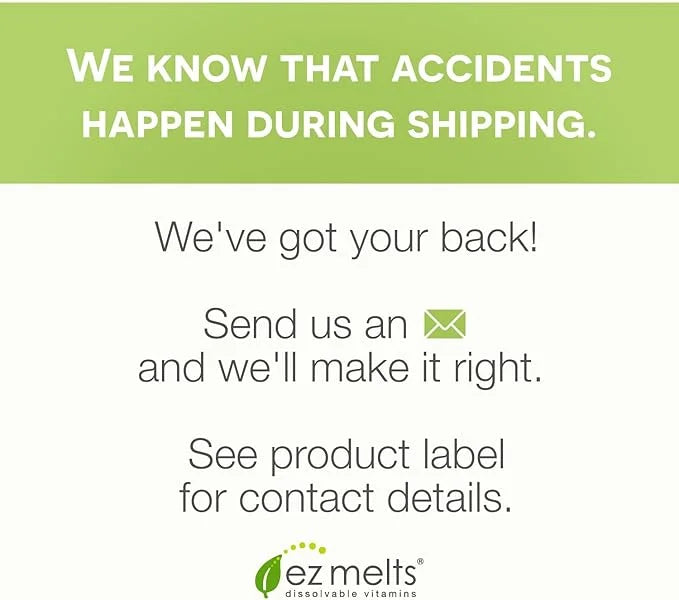 EZ Melts Dissolvable Calcium & Magnesium D3, Sugar-Free, 1-Month Supply