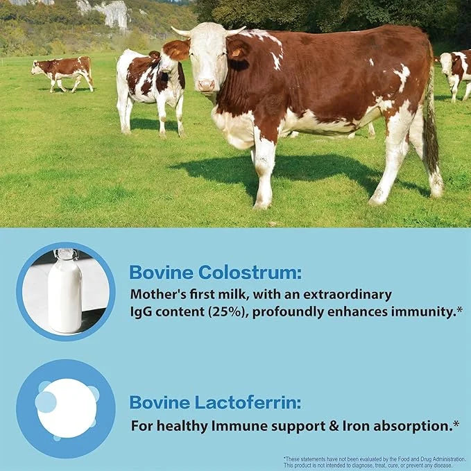 Colostrum Gummies, Easy to Eat 25% 90 Strawberry 3)