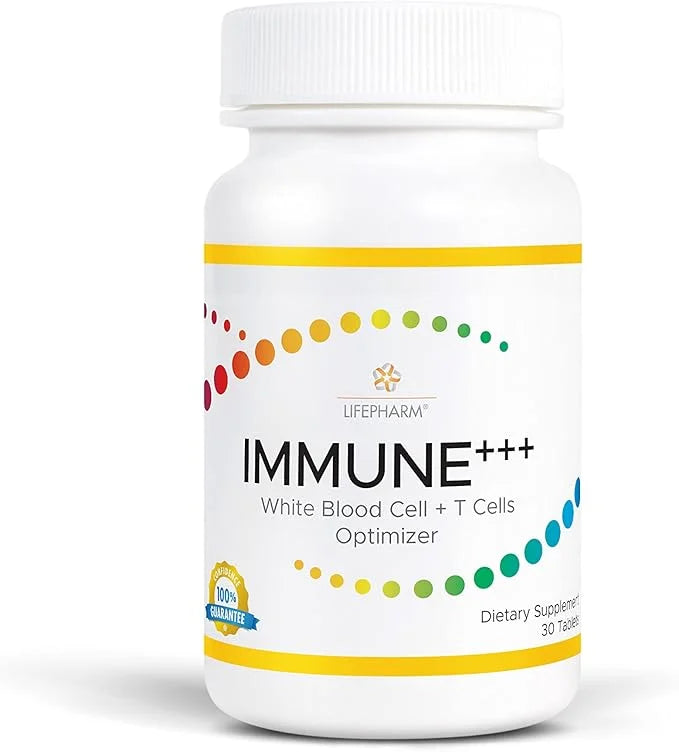 IMMUNE+++ Vital Essentials Vitamin C Supplement 500mg - 3 Powerful 30 Tablets
