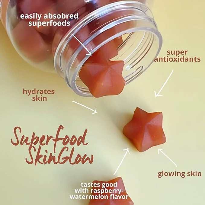 Baby Blues: Superfood Skin Glow Gummies 14 Collagen