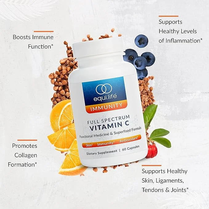 Equilife - Full Spectrum Vitamin C, (60 Capsules)