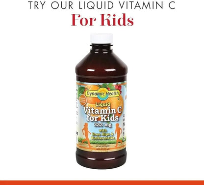 Dynamic Health Liquid Vitamin C Natural Citrus 1000 Mg 8 Ounce