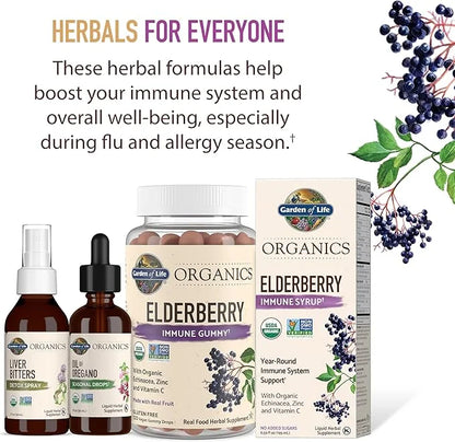 Garden of Life Organics Elderberry & 3.92 fl