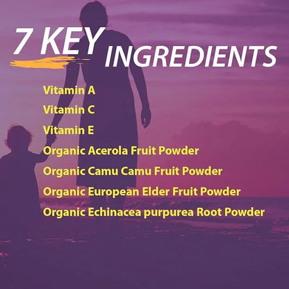 Elderberry Queen Chewable Vitamin C 500mg 60 Count