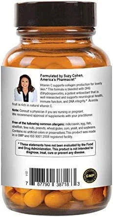 100% Natural Vitamin C from Acerola 250 mg 250 mg, 60 Capsules