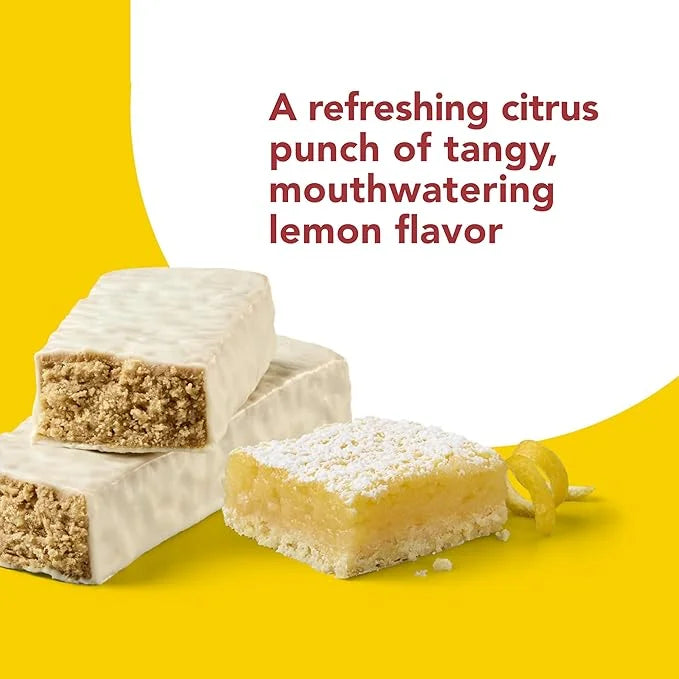 think! Protein Bars, High Protein Snacks, Gluten Free, Kosher Friendly, Lemon Delight, Nutrition Bars, 2.1 Oz per Bar, 30 ...