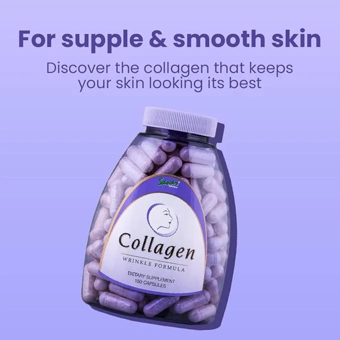 Sanar Naturals Collagen Pills with Vitamin C, E - for Hair, Skin, Nails, Joint Health, Reduce Wrinkles - Hydrolyzed Collag...