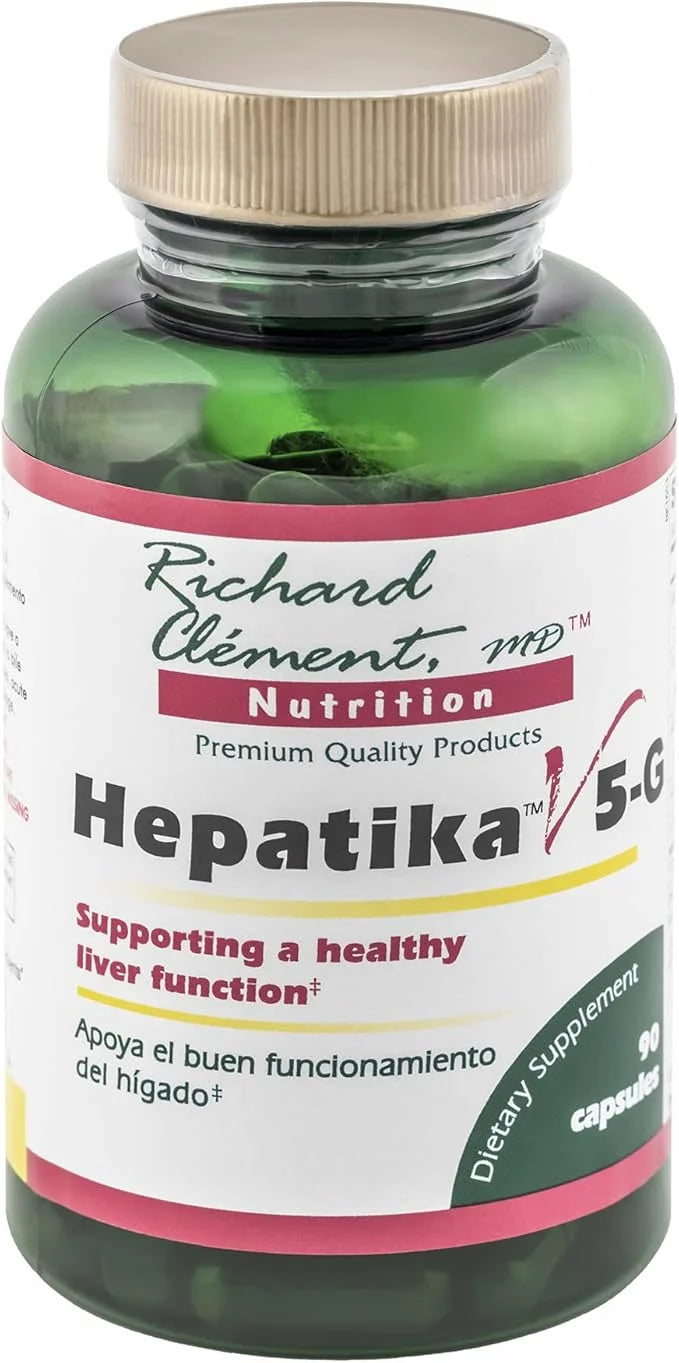 Hepatika V5-G with L-Glutathione Dietary Supplement 90 Capsule