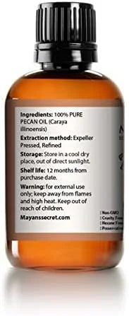 Mayan's Secret Pecan oil for Skin (4 oz)