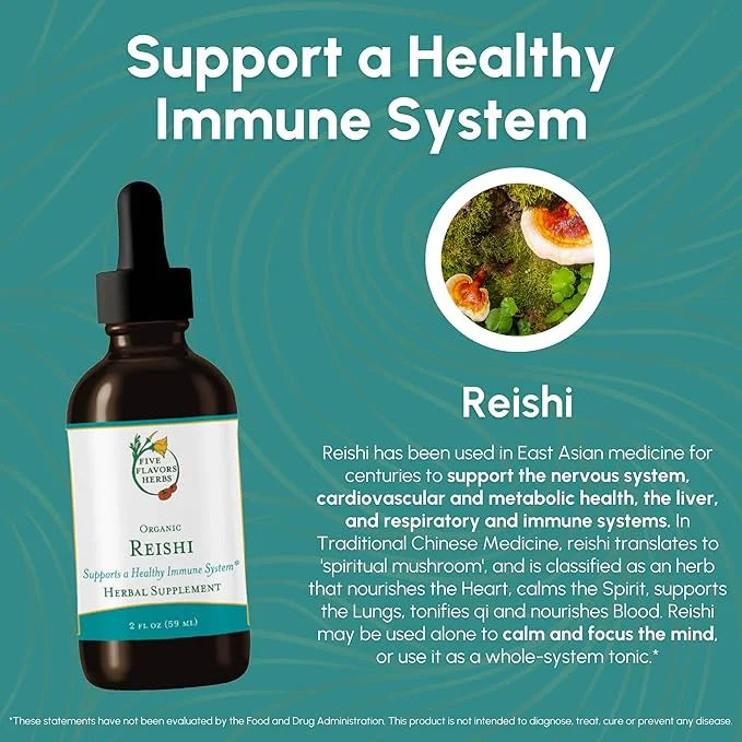 Reishi Tincture - Nervous & Immune 2 Fl