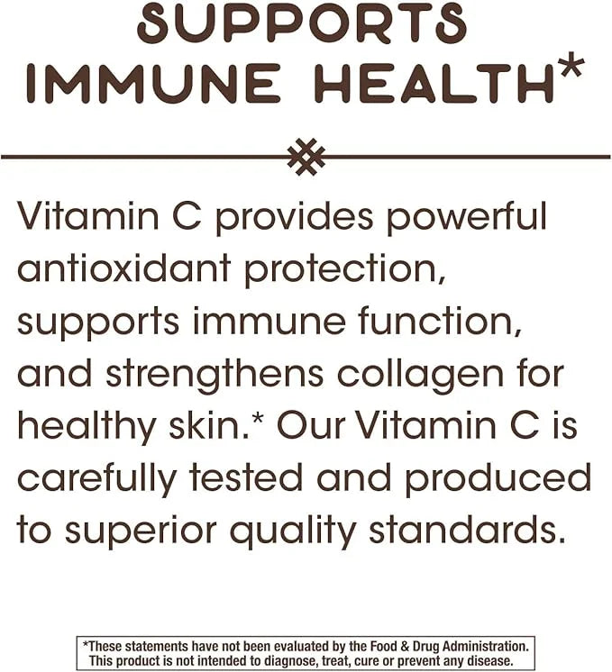 Nature's Way Vitamin C with Rose Hips 100 Capsules 2)