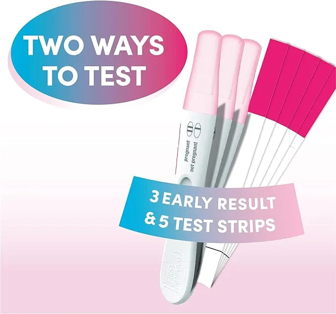 FIRST RESPONSE Comfort Check Pregnancy Test, 8 Count,