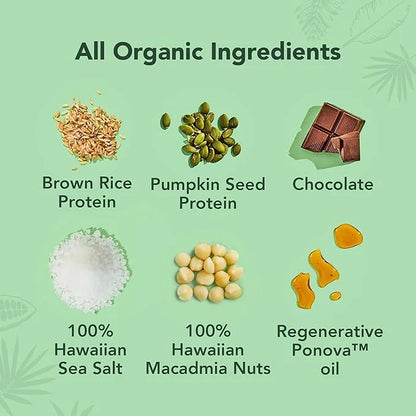 ALOHA Organic Plant Based Protein Bars | The Pa'akai Bar - Special Edition | 6 Count, 1.98oz Bars | Vegan, Low Sugar, Glut...