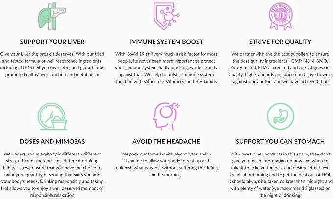 HOI - Alcohol Metabolism Supplement -