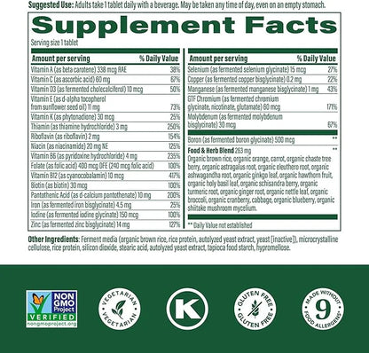 MegaFood Women's One Daily Multivitamin for Women 30 Tabs