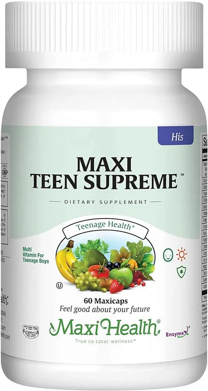 Maxi Health Teen Supreme HIS Vitamins 12-17 -