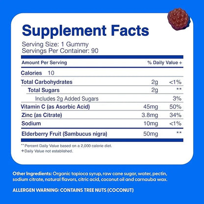 Feel Great Kids Elderberry Gummies 90 Day