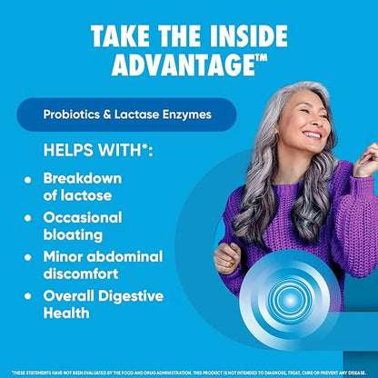 Digestive Advantage Probiotics + Lactase Digestive 96ct