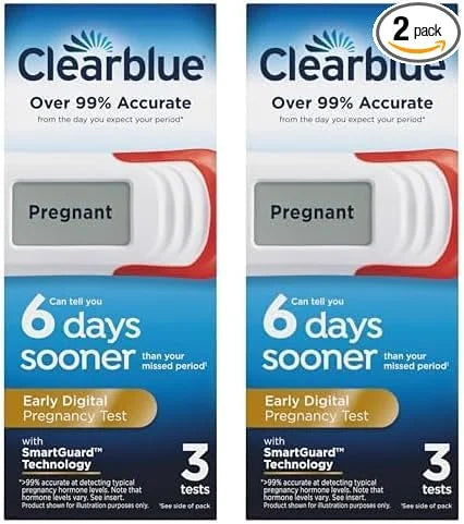 Clearblue Early Digital Pregnancy Test, Early 3 Ct 2)