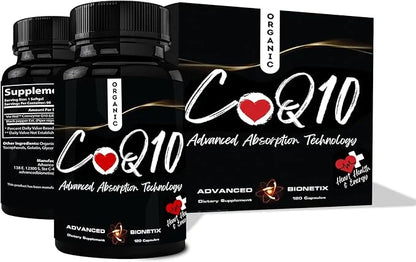 Advanced Absorption 200mg CoQ10 w/Black Pepper 90 Softgels.