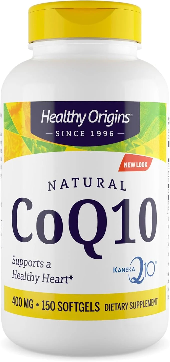 Healthy Origins CoQ10 (Kaneka Q10), 400 mg 150 Softgels