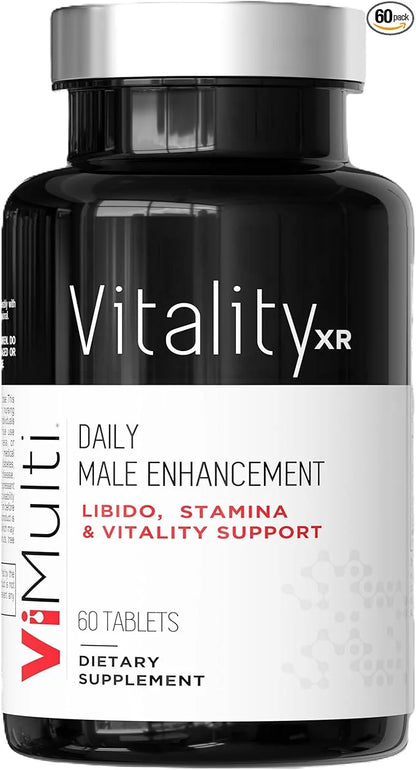 Male Vitality XR (Extended Release) Premium Men’s Health Supplement - Supports Energy, Stamina, Muscle Recovery, Hormonal ...