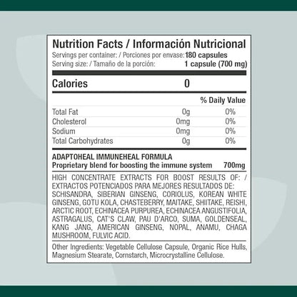 Immuneheal – Adaptogen, Immune System Booster (180 Capsules)